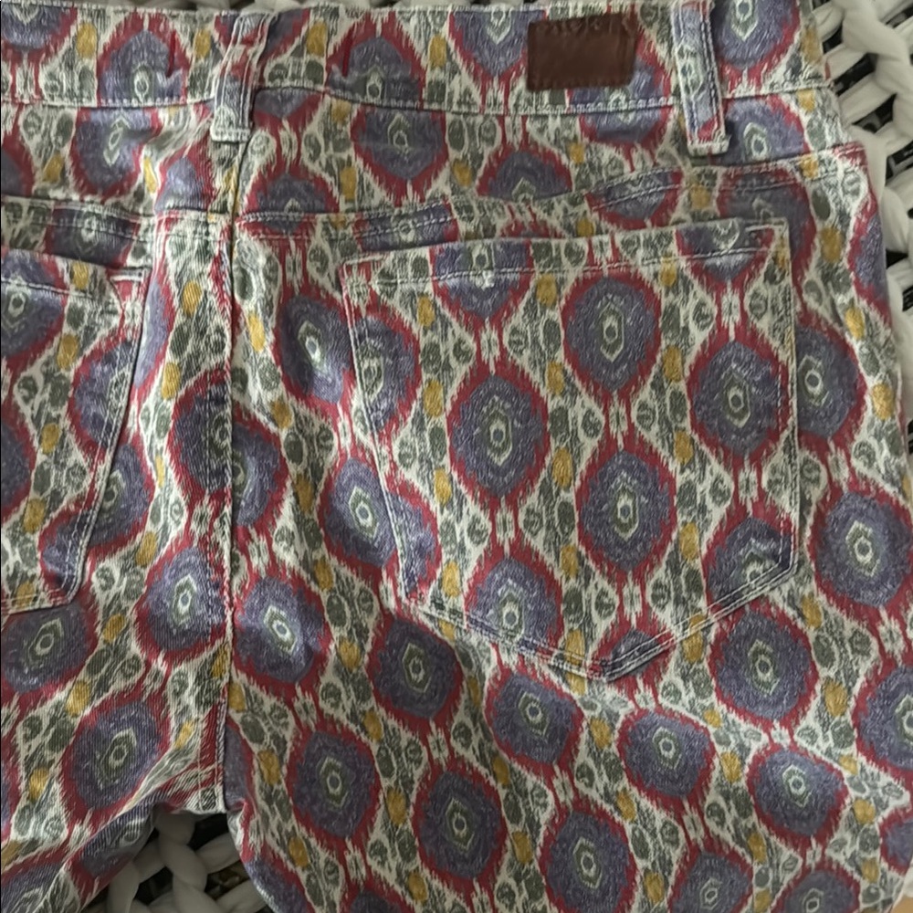 Multicolor Patterned Pants - Picture 4 of 5